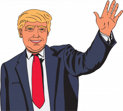 Clipart - Donald Trump Cartoon