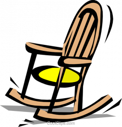 Rocking chair Royalty Free Vector Clip Art illustration ...