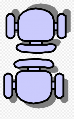 Big Image - Chair Clipart Top View - Png Download (#414826 ...