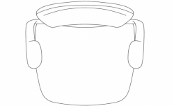 Chair Top View Clipart