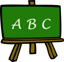 Abc clipart chalkboard, Abc chalkboard Transparent FREE for ...