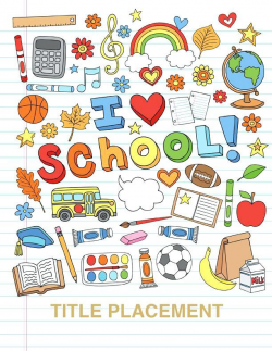 company yearbook template chalkboard school yearbook covers ...