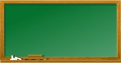 Chalkboard clean blackboard clip art at clker vector clip ...