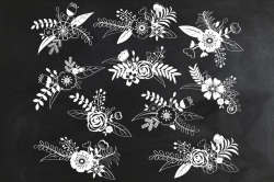 Chalkboard Wedding Clipart ~ Illustrations ~ Creative Market