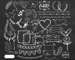 Chalkboard wedding clipart 5 » Clipart Station