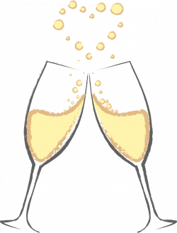 Champagne glasses clip art free clipart images gallery for ...