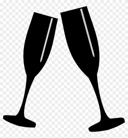 Clipart Transparent Champagne Glass Clip Art At Clker ...