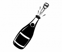 Champagne Bottle Clipart - Clip Art Champagne Bottle ...