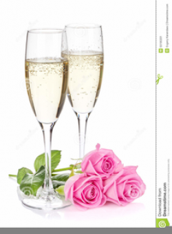 Free Clipart Of Champagne Glasses | Free Images at Clker.com ...