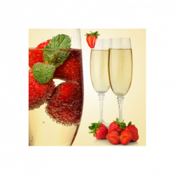 Champagne with strawberries clipart images gallery for free ...