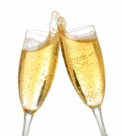 Champagne toast free images at vector clip art png - Clipartix