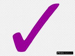 Purple Check Mark - Png Clip art, Icon and SVG - SVG Clipart