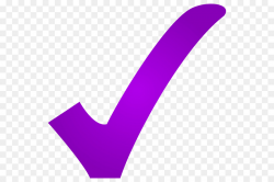 Check Mark Clipart clipart - Purple, Pink, Line, transparent ...