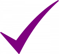 Check Mark-purple Clip Art at Clipart library - vector clip ...