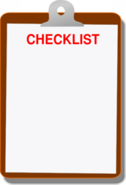Clipboard Checklist Clip Art at Clker.com - vector clip art ...