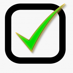 Checkmark Clipart Checklist - Green Tick In A Box #229661 ...