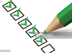 Checklist With Green Checkmark Icon premium clipart ...