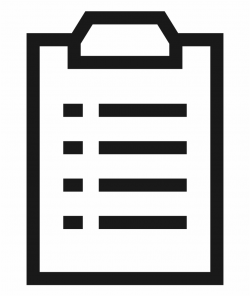 Checklist Outline Png Clipart , Png Download - Inventory ...