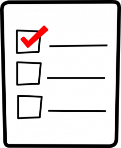 Kids Morning Checklist - Clip Art Library