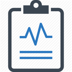 Medical Icon clipart - Audit, Blue, Text, transparent clip art