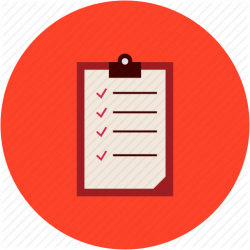 Checklist Icon clipart - Checklist, Red, Text, transparent ...