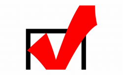 Overview Clipart Student Checklist Red Transparent Check Box ...