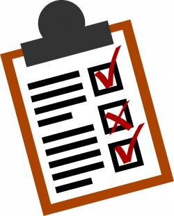 Checklist vector clipart clipart images gallery for free ...