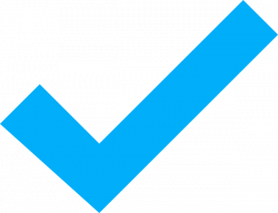 Checkmark clipart blue check, Checkmark blue check ...