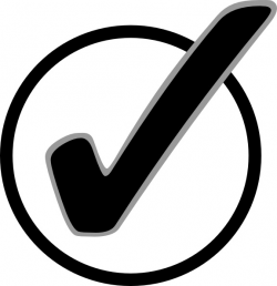 Circle Checkmark clip art Free vector in Open office drawing ...