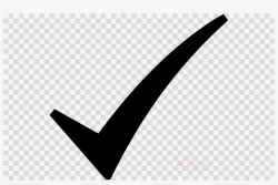 Cartoon Tick Black And White Clipart Check Mark Clip ...