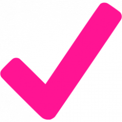 Deep pink checkmark icon - Free deep pink check mark icons