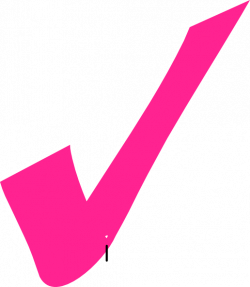 Checkmark clipart pink, Checkmark pink Transparent FREE for ...