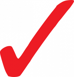 Simple Red Checkmark Clip Art at Clker.com - vector clip art ...