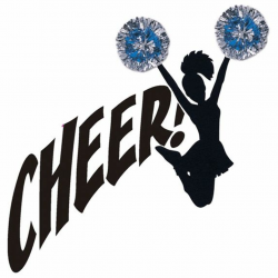 Free Cheer Clipart Image - 12804, Cheerleading Silhouette Clip Art ...