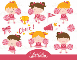 Cheerleader clipart - cheers clipart - Dance clipart - 15009 ...