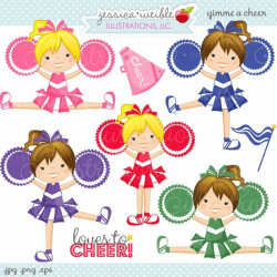 Gimme A CHEER Cute Digital Clipart - Commercial Use OK ...