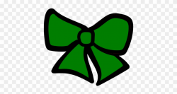 Green Cheer Bow Image - Green Cheer Bow Clip Art - Png Download ...