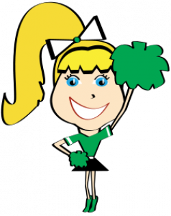 Green Cheer Megaphone Clipart - Clip Art Library