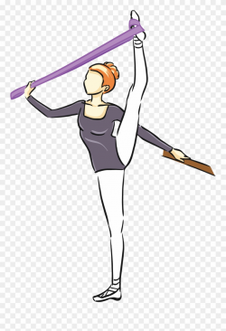 Cheer Drawing Heel Stretch - Stretching Clipart (#1076135) - PinClipart