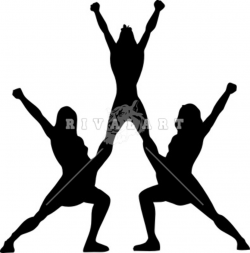 Cheerleading Clipart Stunts | Clipart Panda - Free Clipart Images