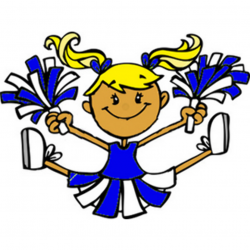 Cheerleader free cheerleading clip art pictures - ClipartBarn