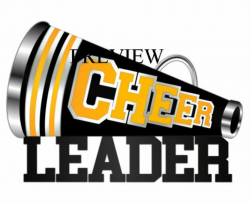 Cheerleader Megaphone clip art, MANY COLORS, black yellow gold cheer ...