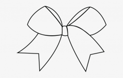 Graphic Library Download Bows Drawing Clipart - Transparent Cheer ...