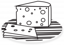 Wine and cheese clipart black and white - Clip Art Library