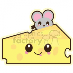 Cheese vector clip art image clipart. Royalty-free clipart # 393787