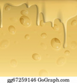 Melted Cheese Clip Art - Royalty Free - GoGraph