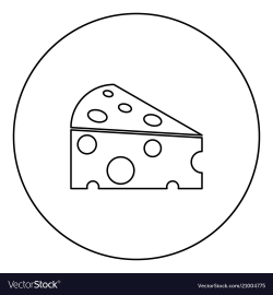 Cheese outline clipart images gallery for free download ...