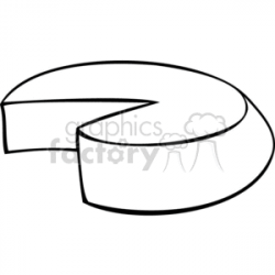 cheese outline clipart. Royalty-free clipart # 383024