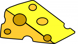 Free Clipart: A piece of cheese | wildchief