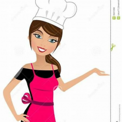 Female Chef Clip Art | Clip art, Fun cocktails, Cartoon